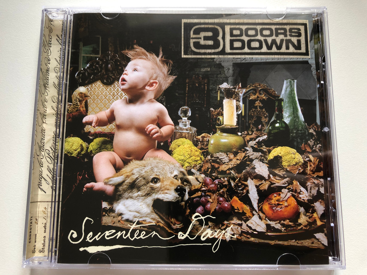 https://cdn10.bigcommerce.com/s-62bdpkt7pb/products/0/images/221419/3_Doors_Down_Seventeen_Days_Republic_Records_Audio_CD_2005_0602498801208_1__85564.1649772639.1280.1280.JPG?c=2&_gl=1*pz8lz8*_ga*MjA2NTIxMjE2MC4xNTkwNTEyNTMy*_ga_WS2VZYPC6G*MTY0OTc2NzAzNy4zNTQuMS4xNjQ5NzcyMjYyLjUw