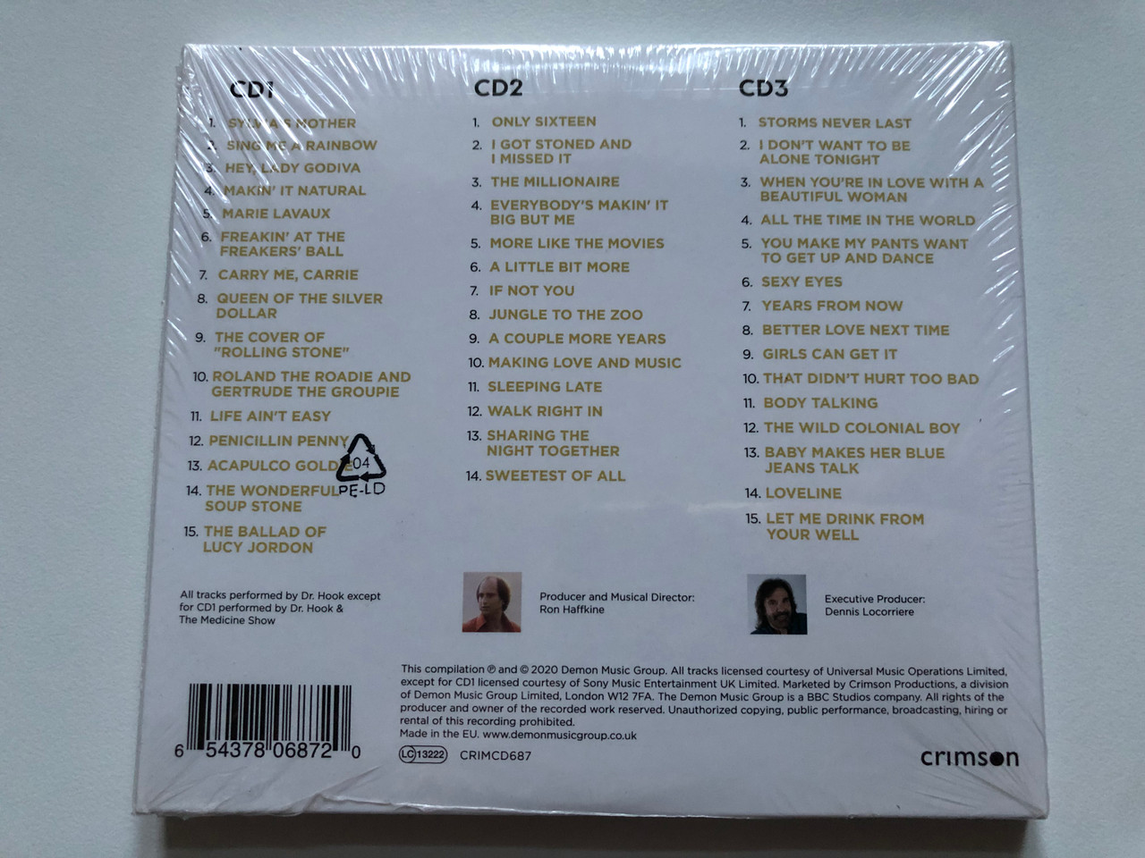 Dr. Hook – Gold / All The Hits On 3CDs / 44 Tracks Including: When You ...