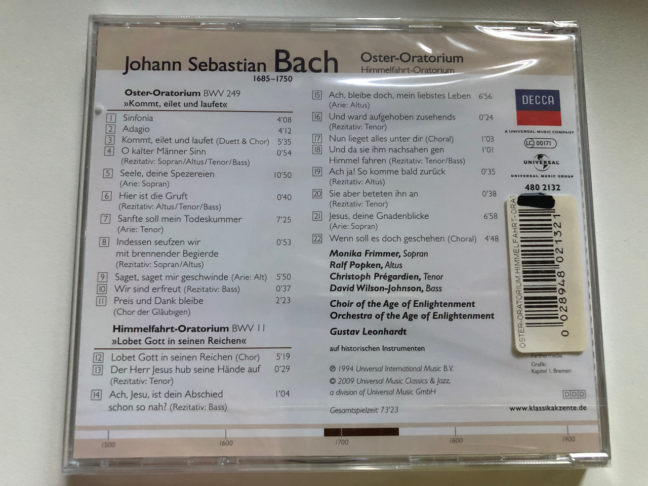 https://cdn10.bigcommerce.com/s-62bdpkt7pb/products/0/images/226997/Johann_Sebastian_Bach_-_Oster-Oratorium_Himmelfahrt-Oratorium_Frimmer_Popken_Pregardien_Wilson-Johnson_Choir_Orchestra_of_the_Age_of_Enlightenment_Gustav_Leonardt_Decca_Audio_CD_20__50169.1652157734.1280.1280.JPG?c=2&_gl=1*1mmhw8e*_ga*MjA2NTIxMjE2MC4xNTkwNTEyNTMy*_ga_WS2VZYPC6G*MTY1MjE1NzAzOS4zODguMS4xNjUyMTU3NDQ0LjM2