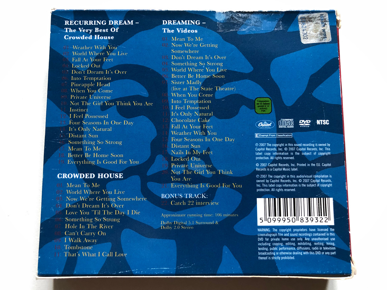 https://cdn10.bigcommerce.com/s-62bdpkt7pb/products/0/images/229135/Crowded_House_Includes_Recurring_Dream_The_Very_Best_Of_Crowded_House_Crowded_House_Dreaming_-_The_Videos_Capitol_Records_2x_Audio_CD_DVD_Video_2007_509995_08393_22_2__81122.1653629791.1280.1280.JPG?c=2&_gl=1*189by0t*_ga*MjA2NTIxMjE2MC4xNTkwNTEyNTMy*_ga_WS2VZYPC6G*MTY1MzYyMzY5Mi40MTMuMS4xNjUzNjI5NjE2LjQx