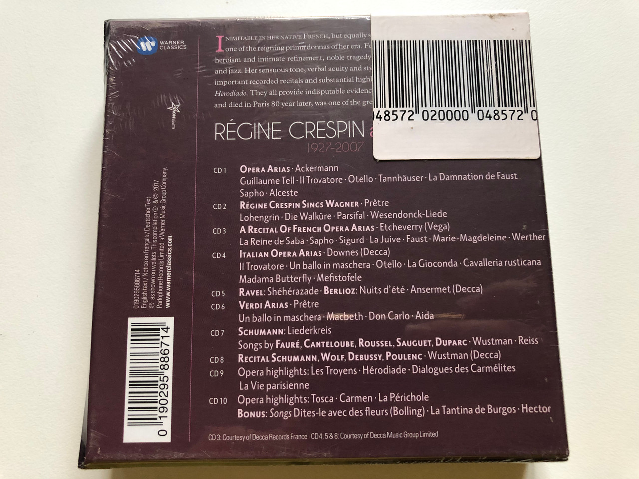 https://cdn10.bigcommerce.com/s-62bdpkt7pb/products/0/images/230727/Rgine_Crespin_1927-2007_-_A_Tribute_Warner_Classics_10x_Audio_CD_2017_0190295886714_2__90761.1654102600.1280.1280.JPG?c=2&_gl=1*u1pmwi*_ga*MjA2NTIxMjE2MC4xNTkwNTEyNTMy*_ga_WS2VZYPC6G*MTY1NDEwMjIxMy40MTguMS4xNjU0MTAyNzE4LjYw