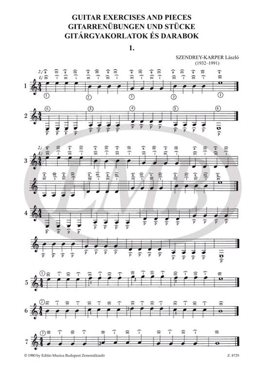 https://cdn10.bigcommerce.com/s-62bdpkt7pb/products/0/images/232106/Szendrey-Karper_Lszl_Guitar_Exercises_and_Pieces_1_1__01437.1654447383.1280.1280.jpg?c=2&_gl=1*1pf6ngd*_ga*MTkxMjQ2MzkzMi4xNjQxMjk4MTY2*_ga_WS2VZYPC6G*MTY1NDQzMjkyOC4xOTYuMS4xNjU0NDQ3MzgyLjYw