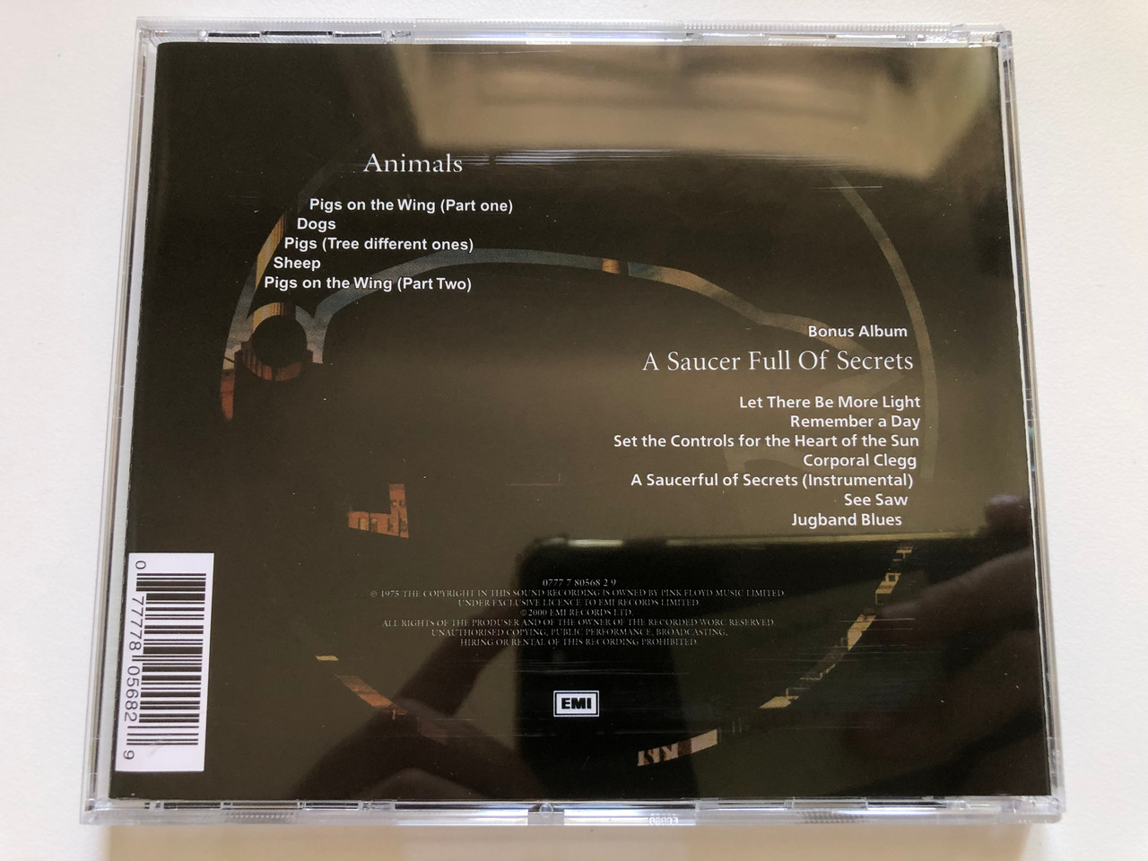 https://cdn10.bigcommerce.com/s-62bdpkt7pb/products/0/images/237523/Pink_Floyd_Animals_Plus_Bonus_Album_A_Saucerful_Of_Secrets_EMI_Audio_CD_2000_077778056829_7__16558.1657190692.1280.1280.JPG?c=2&_gl=1*prccet*_ga*MjA2NTIxMjE2MC4xNTkwNTEyNTMy*_ga_WS2VZYPC6G*MTY1NzE4OTg2MC40NjkuMS4xNjU3MTkwNDI5LjM1