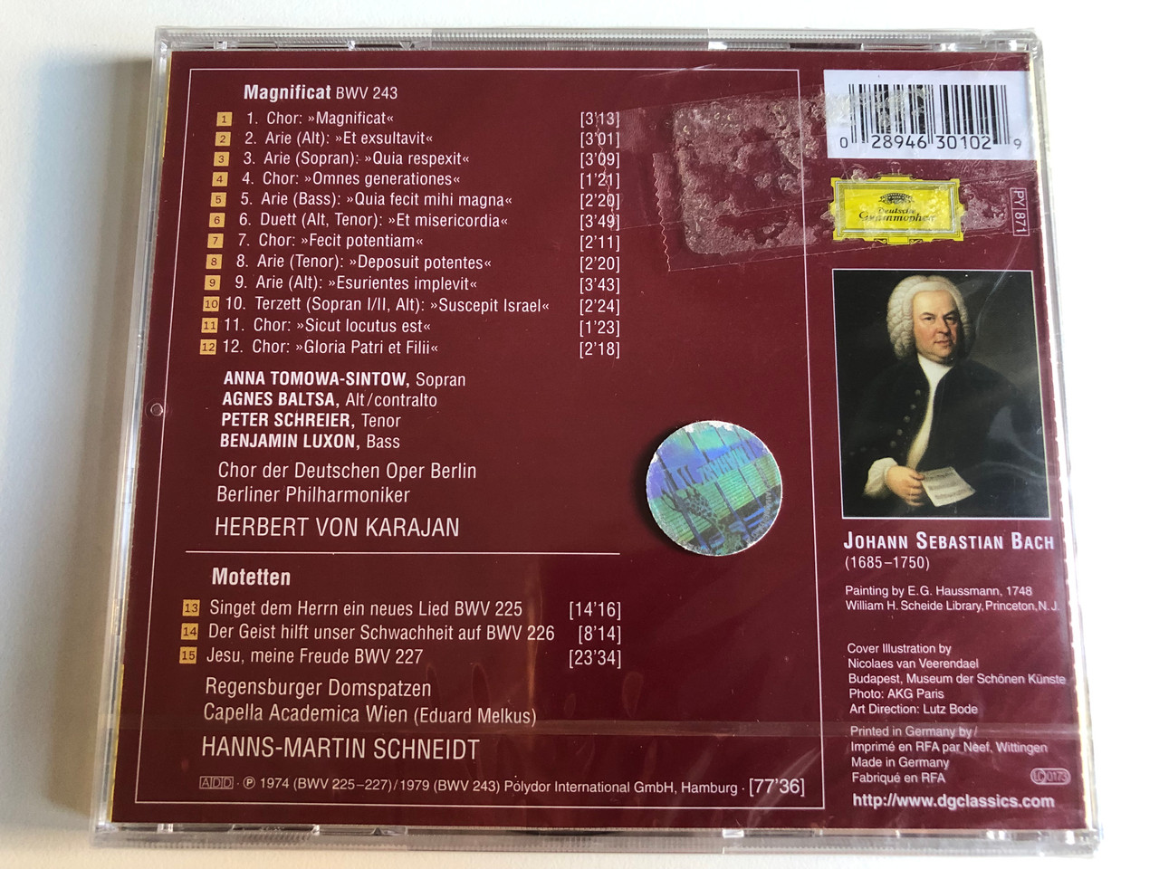 https://cdn10.bigcommerce.com/s-62bdpkt7pb/products/0/images/240295/Joh._Sebast._Bach_-_Magnificat_Herbert_von_Karajan_3_Motetten_Motets_Hanns-Martin_Schneidt_Bach_Meisterwerke_Deutsche_Grammophon_Audio_CD_463_010-2_2__32021.1658241850.1280.1280.JPG?c=2&_gl=1*1wasqyw*_ga*MjA2NTIxMjE2MC4xNTkwNTEyNTMy*_ga_WS2VZYPC6G*MTY1ODI0MDk1Ni40ODcuMS4xNjU4MjQxNjY0LjU1