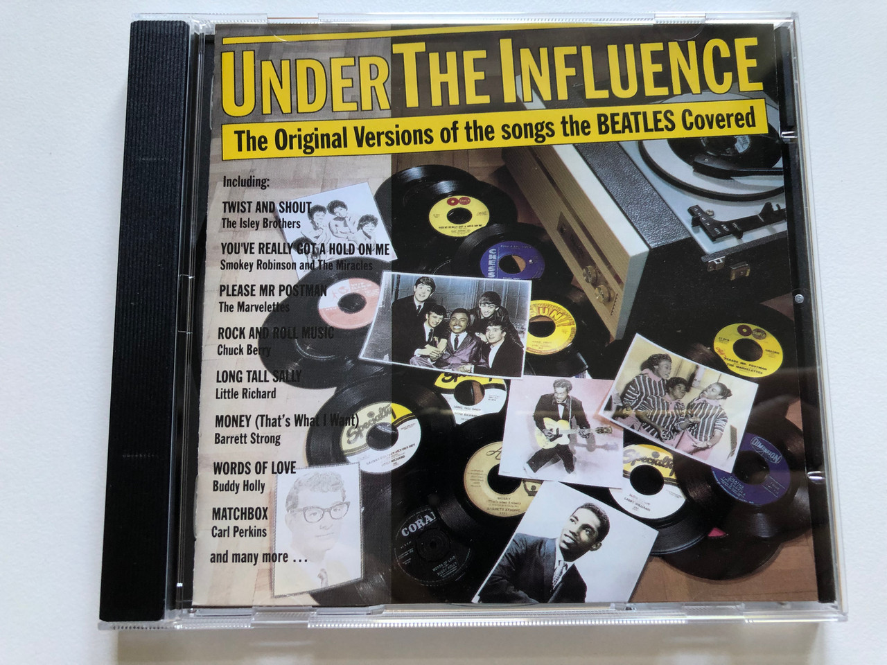 https://cdn10.bigcommerce.com/s-62bdpkt7pb/products/0/images/240791/Under_The_Influence_-_The_Original_Versions_Of_The_Songs_The_Beatles_Covered_Including_Twist_And_Shout_-_The_Isley_Brothers_Youve_Really_Got_A_Hold_On_Me_-_Smokey_Robinson_and_The_Miracle_1__34749.1658318140.1280.1280.JPG?c=2&_gl=1*d1qaag*_ga*MjA2NTIxMjE2MC4xNTkwNTEyNTMy*_ga_WS2VZYPC6G*MTY1ODMxNDU5Ni40OTAuMS4xNjU4MzE4MTM1LjYw