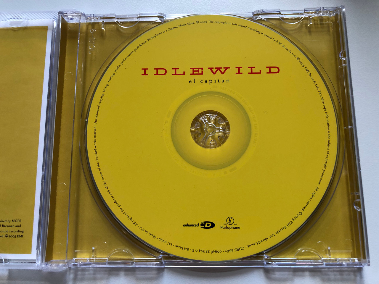 https://cdn10.bigcommerce.com/s-62bdpkt7pb/products/0/images/242676/Idlewild_El_Capitan_EMI_Audio_CD_2005_CDRS_6667_3__34199.1658821587.1280.1280.JPG?c=2&_gl=1*11o73jx*_ga*MjA2NTIxMjE2MC4xNTkwNTEyNTMy*_ga_WS2VZYPC6G*MTY1ODgxMTM2Mi40OTcuMS4xNjU4ODIxNjUyLjYw