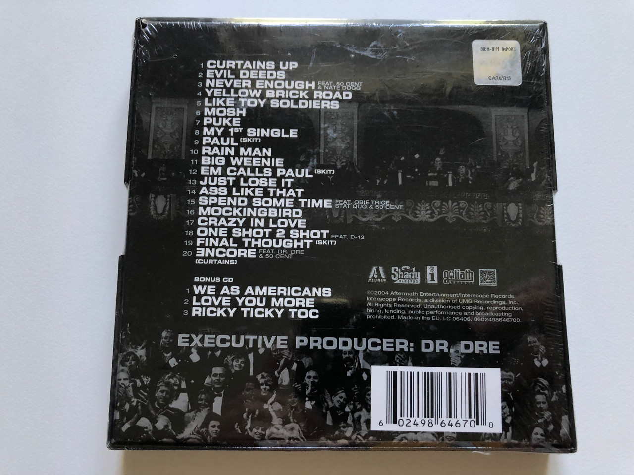 Eminem – Encore / Shady Collector's Edition. Exclusive