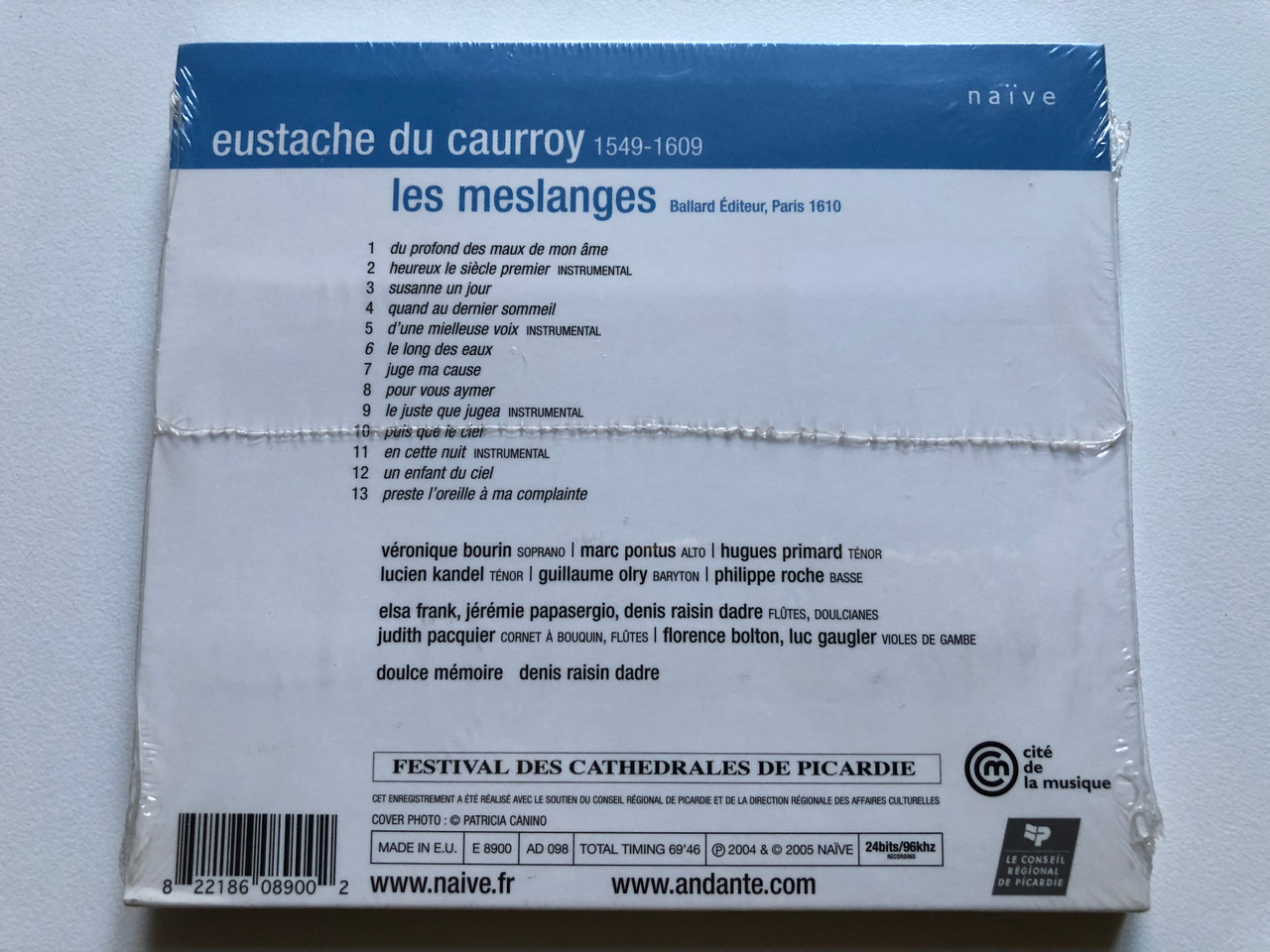 https://cdn10.bigcommerce.com/s-62bdpkt7pb/products/0/images/246713/Du_Caurroy_-_Les_Meslanges_Doulce_Mmoire_-_Denis_Raisin-Dadre_Nave_Audio_CD_2005_E9800_2__61790.1659939298.1280.1280.JPG?c=2&_gl=1*tb9b7s*_ga*MjA2NTIxMjE2MC4xNTkwNTEyNTMy*_ga_WS2VZYPC6G*MTY1OTkzNzgxMy41MTkuMS4xNjU5OTM5MjU5LjYw