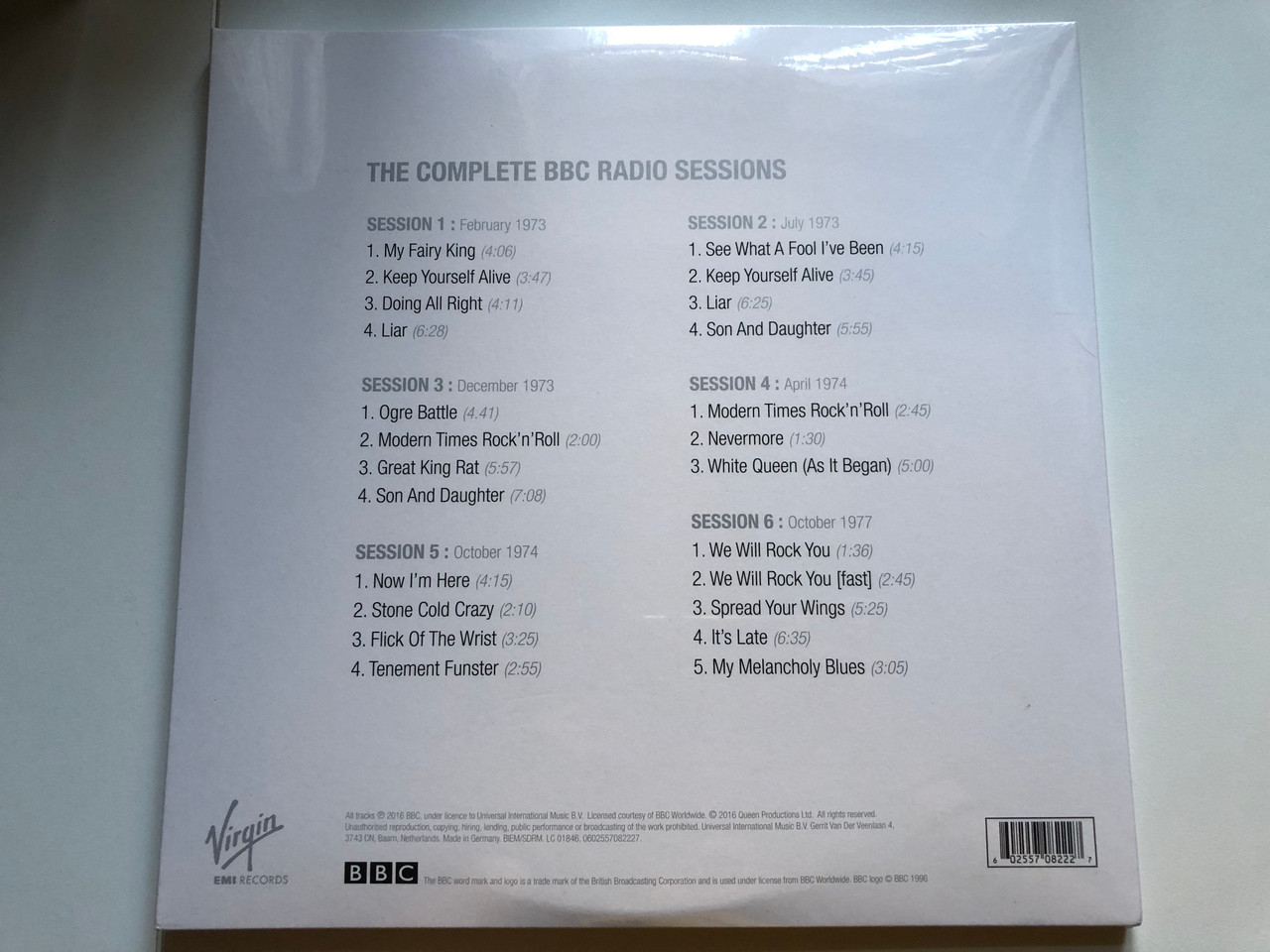 https://cdn10.bigcommerce.com/s-62bdpkt7pb/products/0/images/246919/Queen_On_Air_The_Complete_BBC_Radio_Sessions_On_180_Gram_Heavyweight_Triple_Vinyl_Includes_A_Voucher_To_Download_MP3_Version_Of_The_Album_Virgin_EMI_Records_3x_LP_2016_0602557082227_1__45894.1660016464.1280.1280.JPG?c=2&_gl=1*1itj1sl*_ga*MjA2NTIxMjE2MC4xNTkwNTEyNTMy*_ga_WS2VZYPC6G*MTY2MDAxMzI2MS41MjAuMS4xNjYwMDE2MzEyLjQ2
