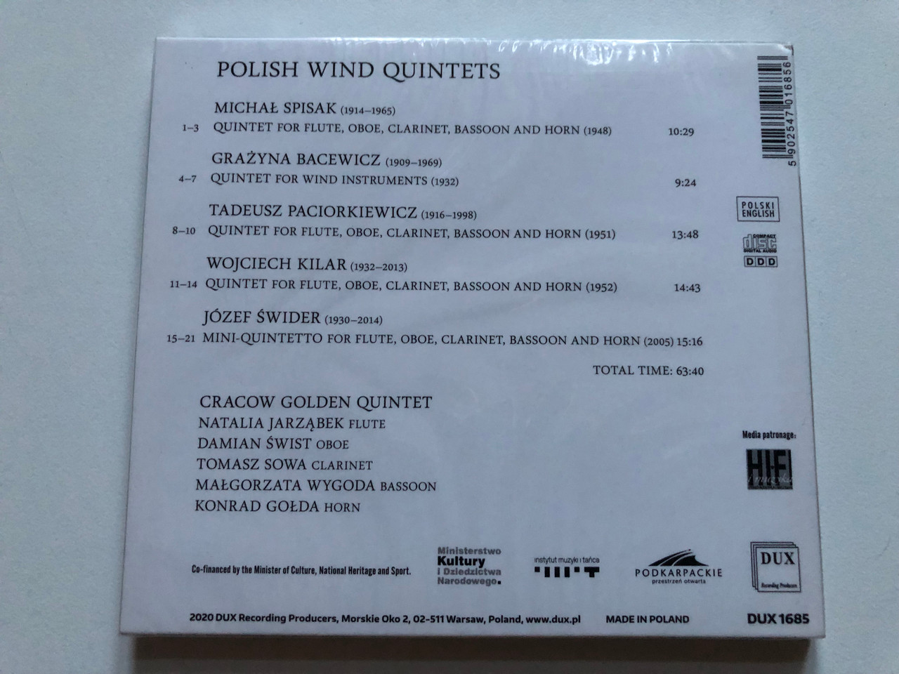 https://cdn10.bigcommerce.com/s-62bdpkt7pb/products/0/images/252761/Spisak_Bacewicz_Paciorkiewicz_Kilar_Swider_-_Polish_Wind_Quintets_-_Cracow_Golden_Quintet_DUX_Recording_Producers_Audio_CD_2020_DUX_1685_2__01845.1661797955.1280.1280.JPG?c=2&_gl=1*f6p5t1*_ga*MjA2NTIxMjE2MC4xNTkwNTEyNTMy*_ga_WS2VZYPC6G*MTY2MTc4MjI5Ny41NDEuMS4xNjYxNzk3NzkyLjQzLjAuMA..