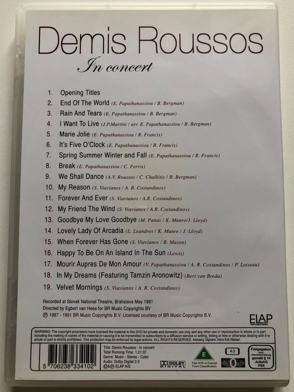 https://cdn10.bigcommerce.com/s-62bdpkt7pb/products/0/images/256763/Demis_Roussos_-_In_Concert_Hear_Forever_And_Ever_Goodbye_My_Love_Goodbye_Happy_To_Be_An_Island_In_The_Sun_Lovely_Lady_Of_Arcadia_and_many_more..._Elap_DVD_Video_CD_1991_80260716_2__77723.1666332419.1280.1280.JPG?c=2&_gl=1*3fbfgw*_ga*MjA2NTIxMjE2MC4xNTkwNTEyNTMy*_ga_WS2VZYPC6G*MTY2NjMzMTAzOS42MDEuMS4xNjY2MzMyMzczLjYwLjAuMA..