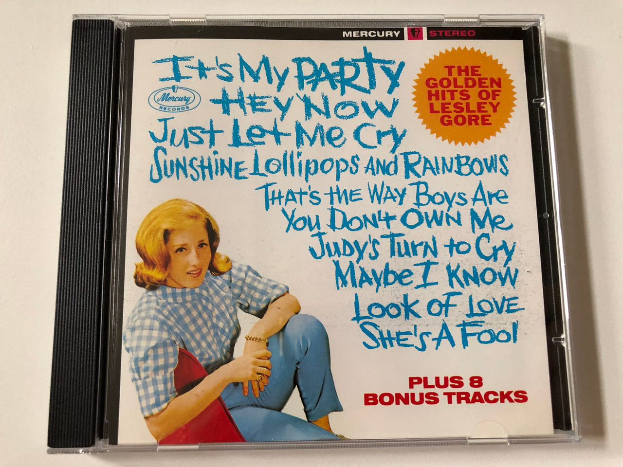 https://cdn10.bigcommerce.com/s-62bdpkt7pb/products/0/images/257945/The_Golden_Hits_Of_Lesley_Gore_Its_My_Party_Hey_Now_Just_Let_Me_Cry_Sunshine_Lollipops_And_Rainbows_Thats_The_Way_Boys_Are_You_Dont_Own_Me_Judys_Turn_To_Cry_Maybe_I_Know_Mercury_1__06773.1667842427.1280.1280.JPG?c=2&_gl=1*18zvhfq*_ga*MjA2NTIxMjE2MC4xNTkwNTEyNTMy*_ga_WS2VZYPC6G*MTY2NzgzMzMyOS42MTkuMS4xNjY3ODQyMzc5LjYwLjAuMA..