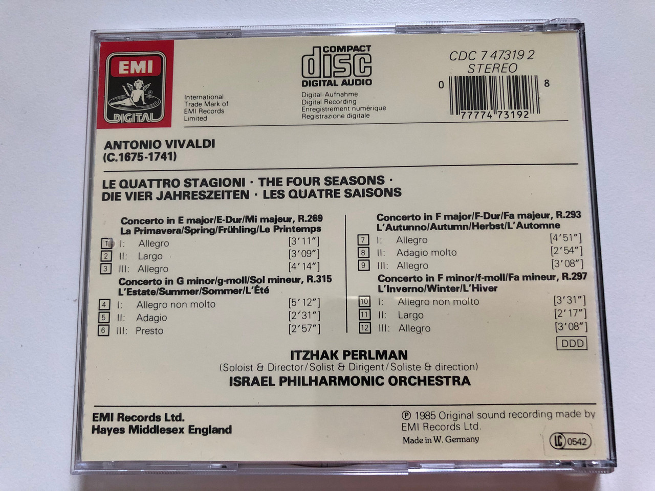 https://cdn10.bigcommerce.com/s-62bdpkt7pb/products/0/images/259171/Vivaldi_-_Le_Quattro_Stagioni_The_Four_Seasons_-_Itzhak_Perlman_Israel_Philharmonic_Orchestra_EMI_Digital_Audio_CD_1990_Stereo_CDC_7_47319_2_2__68454.1669112571.1280.1280.JPG?c=2&_gl=1*r734wh*_ga*MjA2NTIxMjE2MC4xNTkwNTEyNTMy*_ga_WS2VZYPC6G*MTY2OTEwODAwNS42MzcuMS4xNjY5MTEyMTE5LjE3LjAuMA..