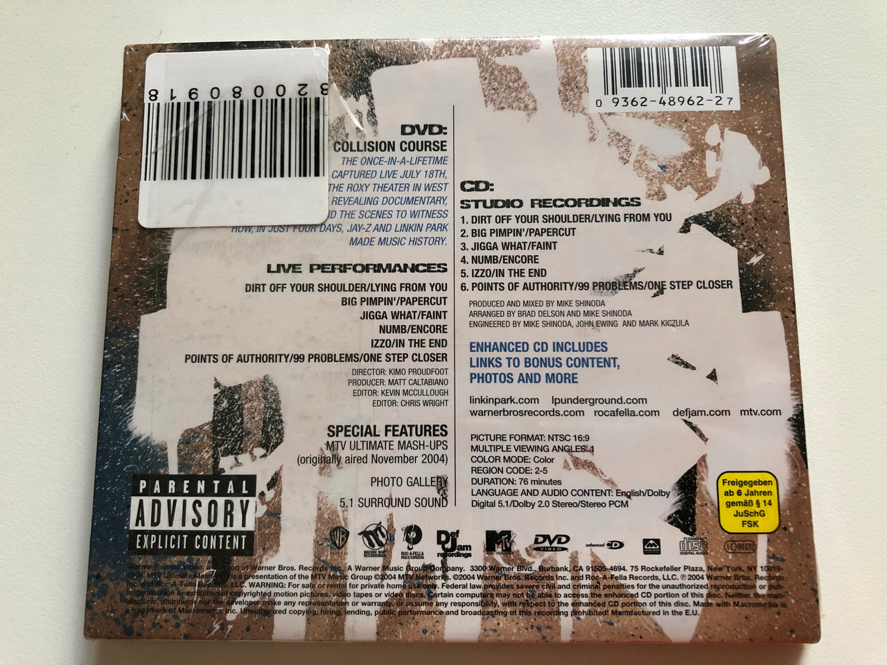 Jay-Z, Linkin Park – Collision Course / Warner Bros. Records Audio CD ...