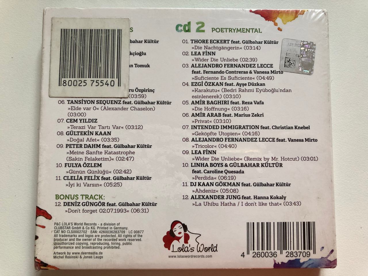 https://cdn10.bigcommerce.com/s-62bdpkt7pb/products/0/images/259466/Glbahar_Kltr_United_Colors_Of_Words_-_Poetry_On_The_Sound_Lolas_World_2x_Audio_CD_CLS0002702_2__35117.1669367381.1280.1280.JPG?c=2&_gl=1*dq2enj*_ga*MjA2NTIxMjE2MC4xNTkwNTEyNTMy*_ga_WS2VZYPC6G*MTY2OTM2NDA1Ny42NDQuMS4xNjY5MzY3MzgwLjYwLjAuMA..