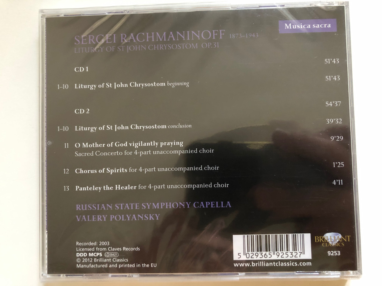 https://cdn10.bigcommerce.com/s-62bdpkt7pb/products/0/images/260935/Rachmaninoff_-_Liturgy_Of_St._John_Chrysostom_Panteley_The_Healer_-_Russian_State_Symphony_Cappella_Valery_Polyansky_Brilliant_Classics_2x_Audio_CD_2012_9253_2__42889.1671024855.1280.1280.JPG?c=2&_gl=1*14gzis0*_ga*MjA2NTIxMjE2MC4xNTkwNTEyNTMy*_ga_WS2VZYPC6G*MTY3MTAyNDU3Ni42NzEuMS4xNjcxMDI0Njk5LjYwLjAuMA..