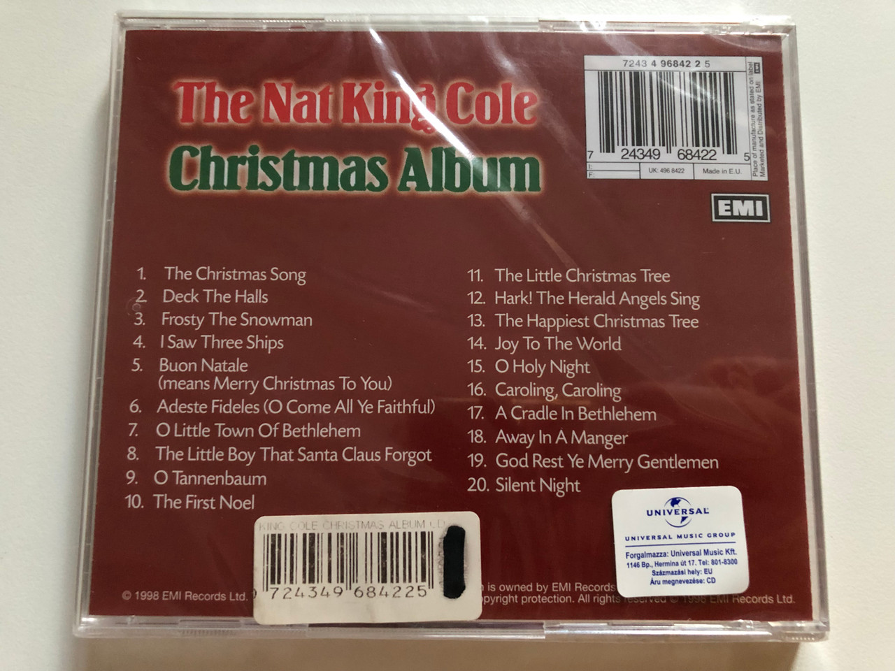 https://cdn10.bigcommerce.com/s-62bdpkt7pb/products/0/images/261760/The_Nat_King_Cole_Christmas_Album_Including_The_Christmas_Song_Adeste_Fideles_Frosty_The_Snowman_Away_In_A_Manger_Silent_Night_EMI_Audio_CD_1998_724349684225_2__14012.1671708352.1280.1280.JPG?c=2&_gl=1*17gv3xf*_ga*MjA2NTIxMjE2MC4xNTkwNTEyNTMy*_ga_WS2VZYPC6G*MTY3MTcwODE4MC42ODMuMC4xNjcxNzA4MTgwLjYwLjAuMA..