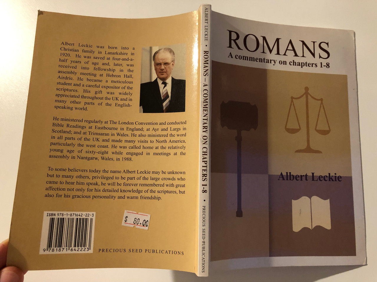 https://cdn10.bigcommerce.com/s-62bdpkt7pb/products/0/images/263493/1_A_Commentary_on_Romans_Chapters_1-8_Paperback_Author_Albert_Leckie_9781871642223_10__31098.1673173132.1280.1280.JPG?c=2&_gl=1*47rc4j*_ga*MjAyOTE0ODY1OS4xNTkyNDY2ODc5*_ga_WS2VZYPC6G*MTY3MzE3MTc4MS4yNjExLjEuMTY3MzE3MzEwNC42MC4wLjA.