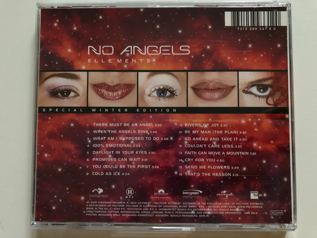 https://cdn10.bigcommerce.com/s-62bdpkt7pb/products/0/images/264875/No_Angels_Ellements_Special_Winter_Edition_Cheyenne_Records_Audio_CD_2001_589_331-2_2__24345.1674712839.1280.1280.JPG?c=2&_gl=1*5v86pf*_ga*MjA2NTIxMjE2MC4xNTkwNTEyNTMy*_ga_WS2VZYPC6G*MTY3NDcwNzU2MS43MzEuMS4xNjc0NzEyODI0LjYwLjAuMA..