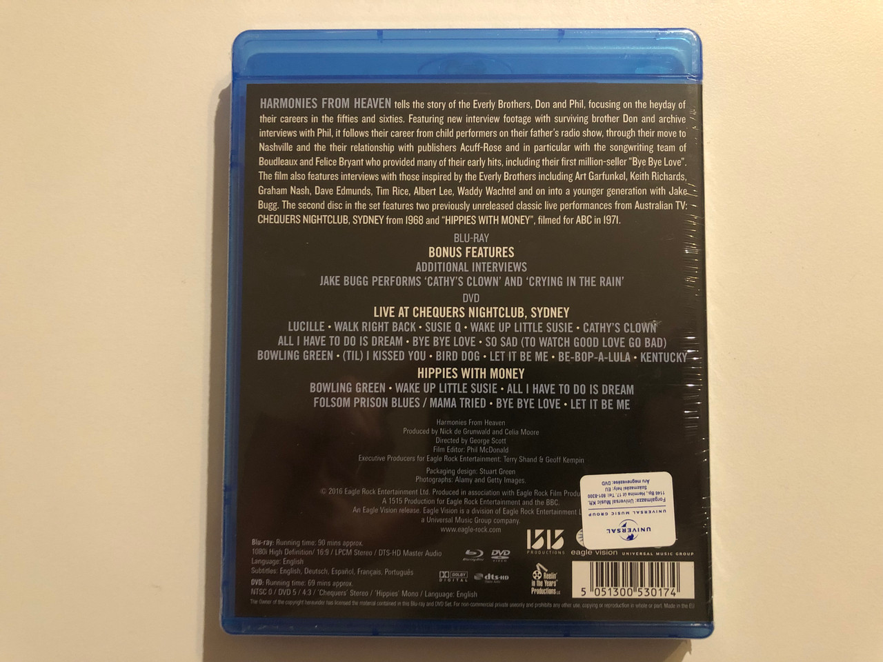 The Everly Brothers: Harmonies From Heaven / Blu-ray - bibleinmylanguage