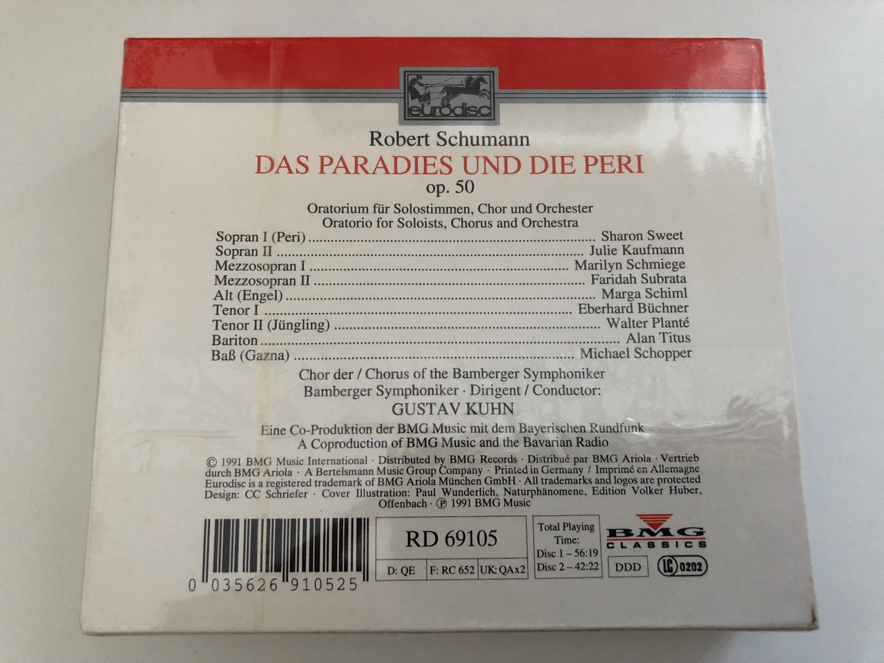 https://cdn10.bigcommerce.com/s-62bdpkt7pb/products/0/images/269275/Robert_Schumann_Das_Paradies_Und_Die_Peri_-_Chor_Und_Orchester_Der_Bamberger_Symphoniker_Gustav_Kuhn_Eurodisc_2x_Audio_CD_1991_Box_Set_RD_69105_2__28626.1678360590.1280.1280.JPG?c=2&_gl=1*9aq269*_ga*MjA2NTIxMjE2MC4xNTkwNTEyNTMy*_ga_WS2VZYPC6G*MTY3ODM0NjI5NS43OTguMS4xNjc4MzYwNDIyLjQ3LjAuMA..