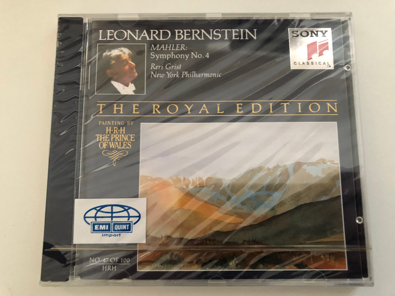 https://cdn10.bigcommerce.com/s-62bdpkt7pb/products/0/images/269322/Leonard_Bernstein_-_Mahler_Symphony_No._4_-_Reri_Grist_New_York_Philharmonic_The_Royal_Edition_No._47_Of_100_Sony_Classical_Audio_CD_1992_SMK_47579_1__23980.1678435938.1280.1280.JPG?c=2&_gl=1*166qmxn*_ga*MjA2NTIxMjE2MC4xNTkwNTEyNTMy*_ga_WS2VZYPC6G*MTY3ODQyOTUzMy44MDAuMS4xNjc4NDM1Njk1LjU3LjAuMA..