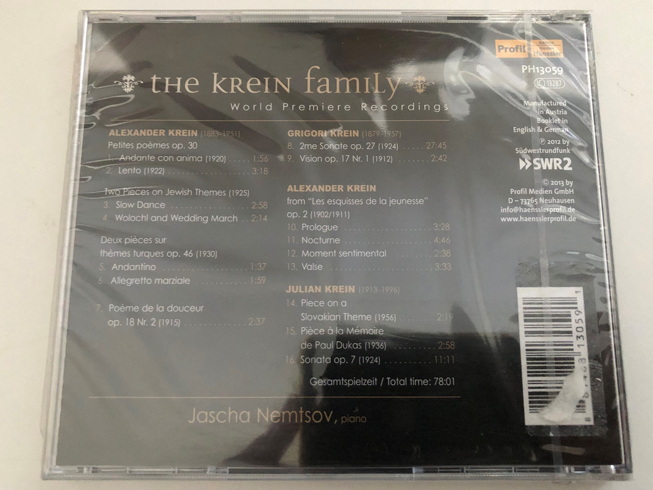 https://cdn10.bigcommerce.com/s-62bdpkt7pb/products/0/images/269375/The_Krein_Family_-_World_Premiere_Recordings_-_Jascha_Nemtsov_piano_Profil_Audio_CD_2013_PH13059_2__91009.1678718498.1280.1280.JPG?c=2&_gl=1*13f4jc*_ga*MjA2NTIxMjE2MC4xNTkwNTEyNTMy*_ga_WS2VZYPC6G*MTY3ODcxMDQ2NC44MDEuMS4xNjc4NzE4MjAxLjYwLjAuMA..