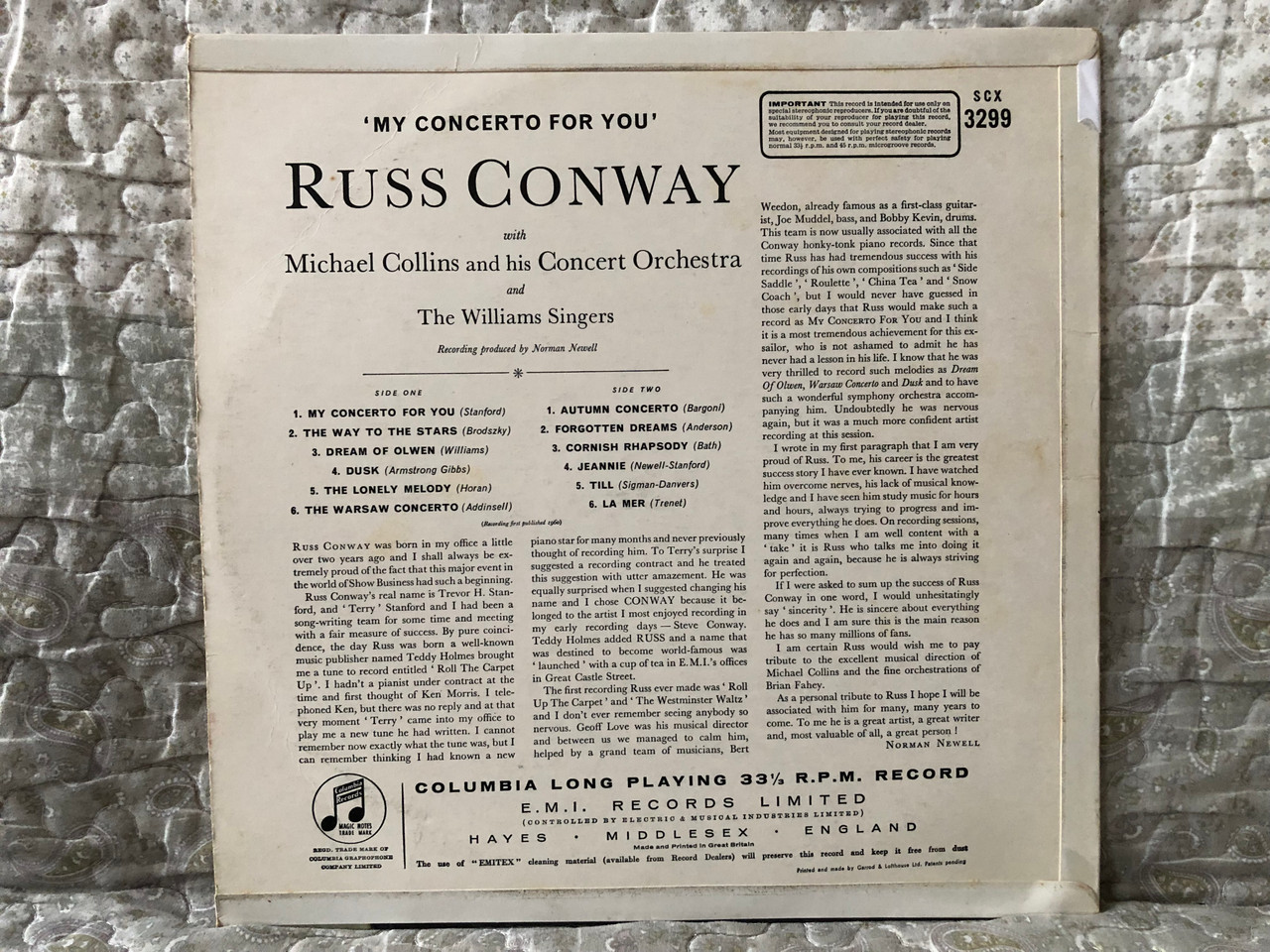 https://cdn10.bigcommerce.com/s-62bdpkt7pb/products/0/images/272063/My_Concerto_For_You_Russ_Conway_With_Michael_Collins_And_His_Concert_Orchestra_And_The_Williams_Singers_Columbia_LP_Stereo_SCX_3299_2__94736.1680684726.1280.1280.JPG?c=2&_gl=1*txudzv*_ga*MjA2NTIxMjE2MC4xNTkwNTEyNTMy*_ga_WS2VZYPC6G*MTY4MDY4NDgwMC44MzcuMC4xNjgwNjg0ODAwLjYwLjAuMA..
