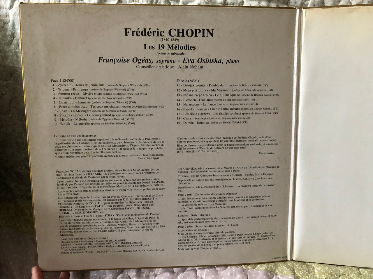 https://cdn10.bigcommerce.com/s-62bdpkt7pb/products/0/images/273443/Chopin_Les_19_Mlodies_Premires_Intgrales_Des_Duos_Pour_Chant_Et_Piano_-_Franoise_Ogas_soprano_Eva_Osinska_piano_Disques_Cassiope_LP_369_218_2__24999.1682668935.1280.1280.JPG?c=2&_gl=1*teghy5*_ga*MjA2NTIxMjE2MC4xNTkwNTEyNTMy*_ga_WS2VZYPC6G*MTY4MjY2NDg0Mi44NjkuMS4xNjgyNjY4NjIzLjIwLjAuMA..
