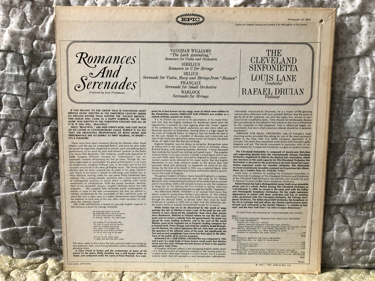 https://cdn10.bigcommerce.com/s-62bdpkt7pb/products/0/images/273499/Romances_and_Serenades_-_The_Cleveland_Sinfonietta_Louis_Lane_conductor_Rafael_Druian_violinist_Vaughan_Williams_The_Lark_Ascending_Romance_for_Violin_and_Orchestra_Sibelius_Romance_In_C_f__09515.1682784997.1280.1280.JPG?c=2&_gl=1*1c6kw4e*_ga*MjA2NTIxMjE2MC4xNTkwNTEyNTMy*_ga_WS2VZYPC6G*MTY4Mjc3ODg2OC44NzAuMS4xNjgyNzg0NDQwLjM4LjAuMA..