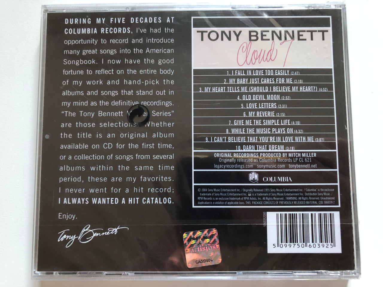 https://cdn10.bigcommerce.com/s-62bdpkt7pb/products/0/images/275233/Tony_Bennett_Featuring_Chuck_Wayne_Cloud_7_I_Fall_In_Love_Too_Easily_My_Baby_Just_Cares_For_Me_My_Heart_Tells_Me_Old_Devil_Moon_Love_Letters_My_Reverie_Give_Me_The_Simple_Life_Whi__56210.1684842958.1280.1280.JPG?c=2&_gl=1*128rx9k*_ga*MjA2NTIxMjE2MC4xNTkwNTEyNTMy*_ga_WS2VZYPC6G*MTY4NDg0MTk5MC45MDguMS4xNjg0ODQyNzc1LjU3LjAuMA..