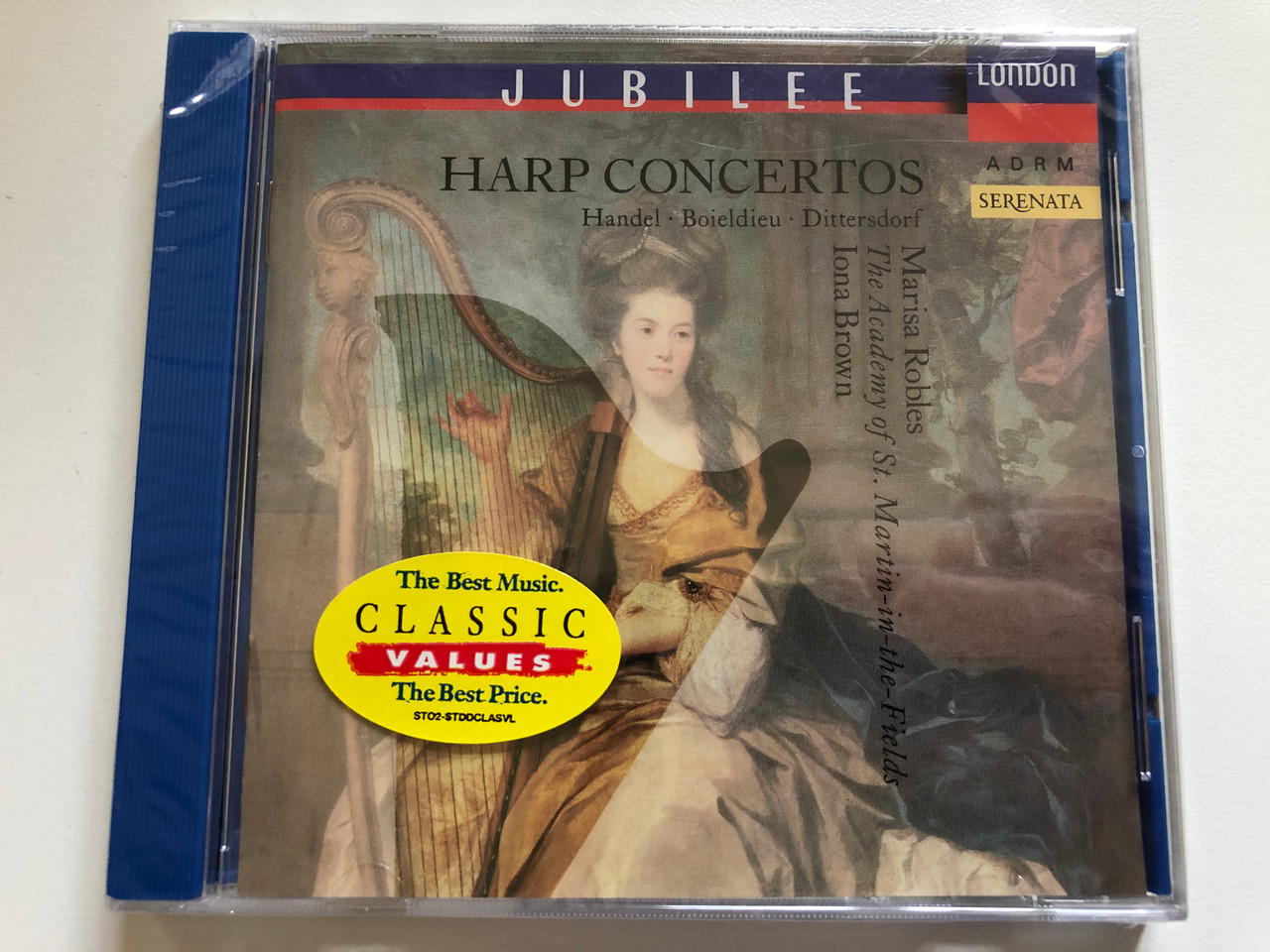 https://cdn10.bigcommerce.com/s-62bdpkt7pb/products/0/images/275361/Harp_Concertos_Handel_Boieldieu_Dittersdorf_-_Marisa_Robles_The_Academy_Of_St._Martin-in-the-Fields_Iona_Brown_Serenata_Decca_Audio_CD_1990_425_723-2_1__63112.1685032131.1280.1280.JPG?c=2&_gl=1*1sk3val*_ga*MjA2NTIxMjE2MC4xNTkwNTEyNTMy*_ga_WS2VZYPC6G*MTY4NTAyNzE1OC45MTEuMS4xNjg1MDMxOTY3LjQwLjAuMA..