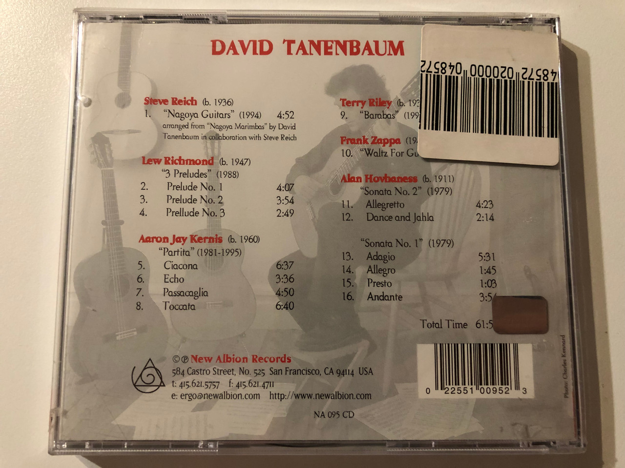 https://cdn10.bigcommerce.com/s-62bdpkt7pb/products/0/images/275759/David_Tanenbaum_-_Hovhaness_Kernis_Reich_Richmond_Riley_Zappa_New_Albion_Audio_CD_NA_095_CD_2__33397.1685519812.1280.1280.JPG?c=2&_gl=1*e3nr2n*_ga*MjA2NTIxMjE2MC4xNTkwNTEyNTMy*_ga_WS2VZYPC6G*MTY4NTUxMjMwNC45MjAuMS4xNjg1NTE5MTE0LjU4LjAuMA..