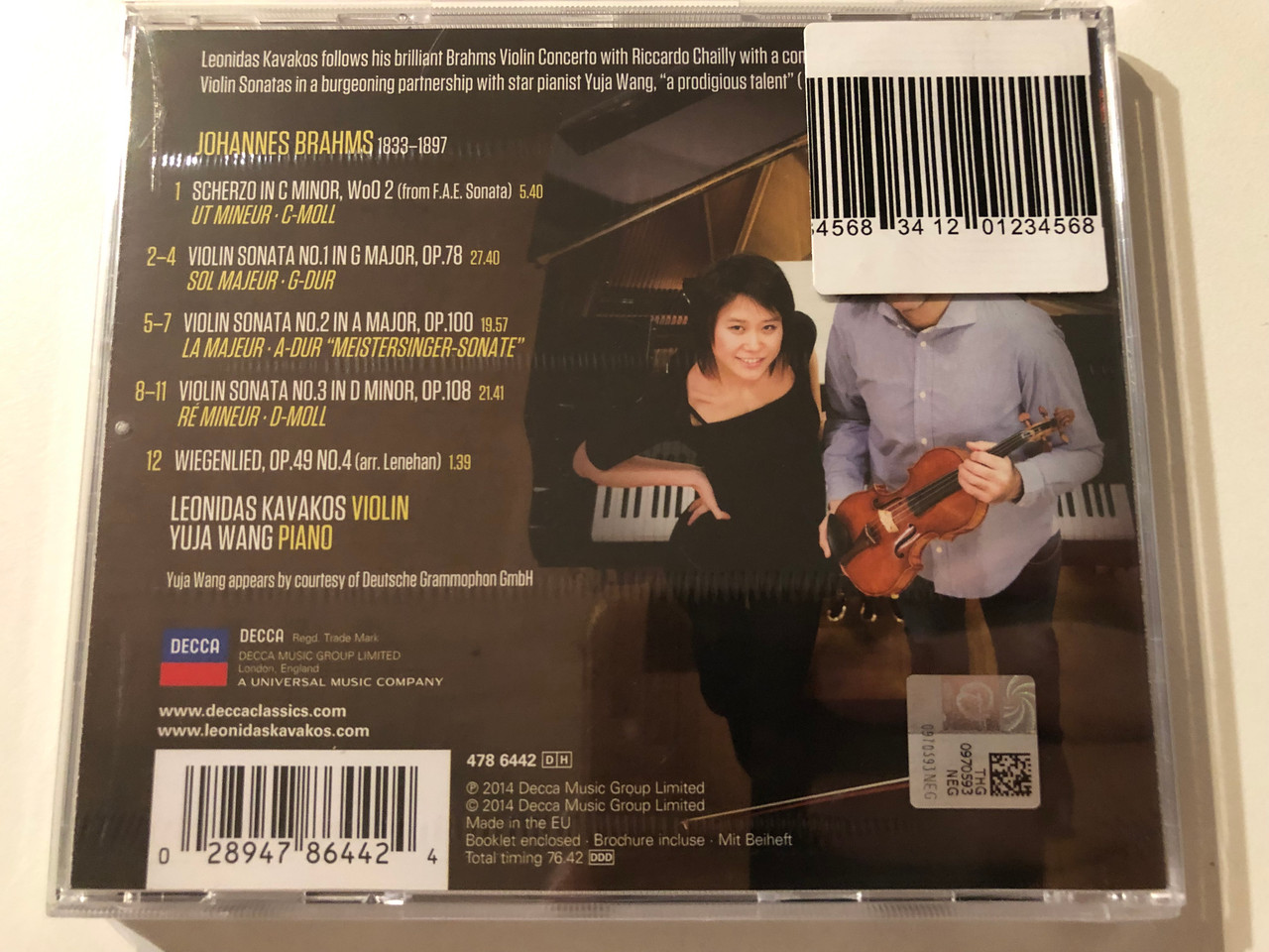 https://cdn10.bigcommerce.com/s-62bdpkt7pb/products/0/images/276045/Brahms_The_Violin_Sonatas_-_Leonidas_Kavakos_Yuja_Wang_Decca_Audio_CD_2014_478_6442_2__69990.1686066609.1280.1280.JPG?c=2&_gl=1*dz3yoi*_ga*MjA2NTIxMjE2MC4xNTkwNTEyNTMy*_ga_WS2VZYPC6G*MTY4NjA1OTc1OS45MjkuMS4xNjg2MDY2MjgwLjU4LjAuMA..