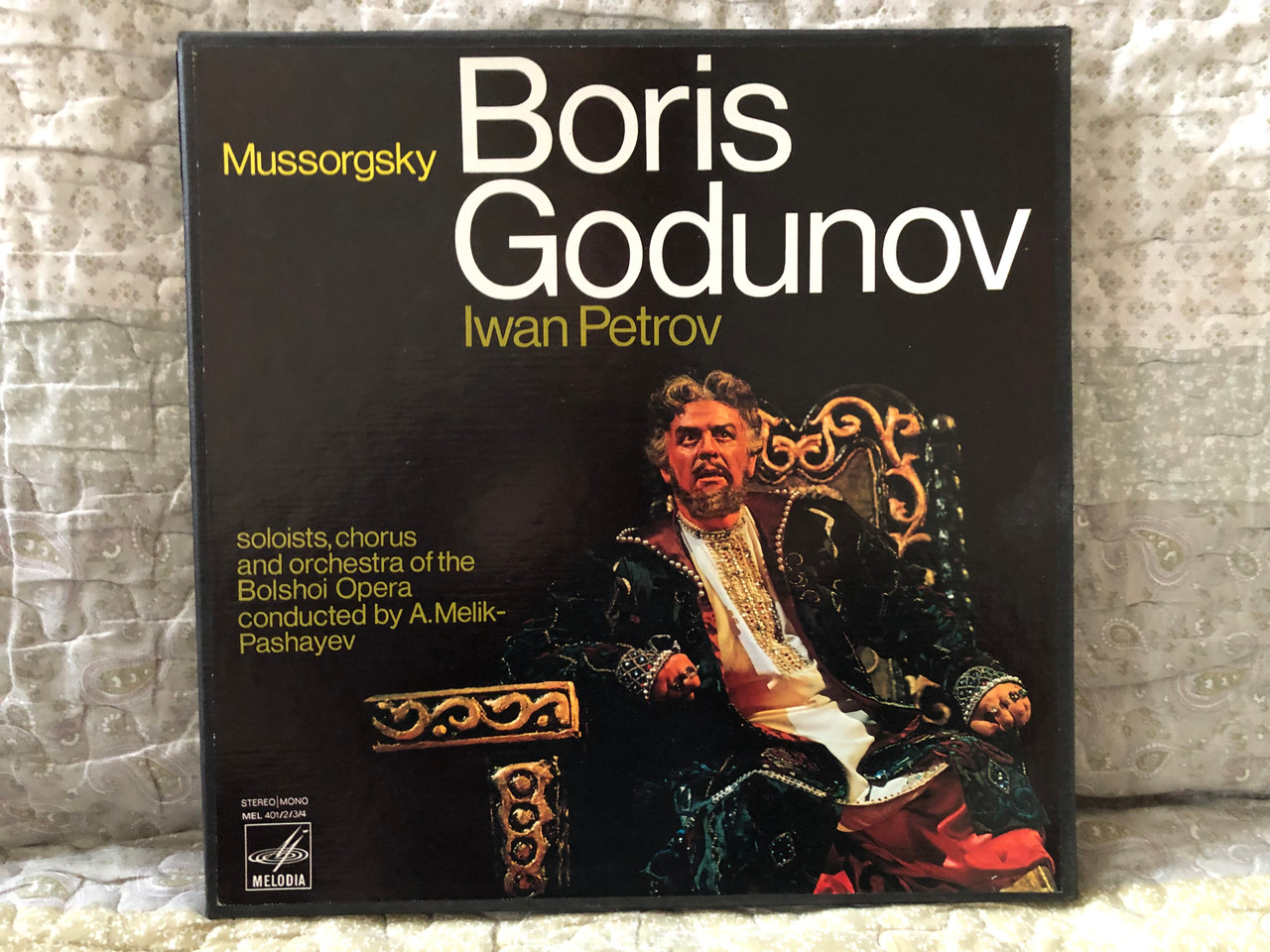 https://cdn10.bigcommerce.com/s-62bdpkt7pb/products/0/images/276713/Mussorgsky_-_Boris_Godounov_Iwan_Petrov_-_Soloists_Chorus_And_Orchestra_Of_The_Bolshoi_Opera_Conducted_By_A._Melik-Pashayev_4x_LP_Box_Set_Stereo_Mono_MEL_401234_1__73963.1686899747.1280.1280.JPG?c=2&_gl=1*1aeqsf7*_ga*MjA2NTIxMjE2MC4xNTkwNTEyNTMy*_ga_WS2VZYPC6G*MTY4Njg5MDk2NS45NDcuMS4xNjg2ODk3OTgxLjM3LjAuMA..