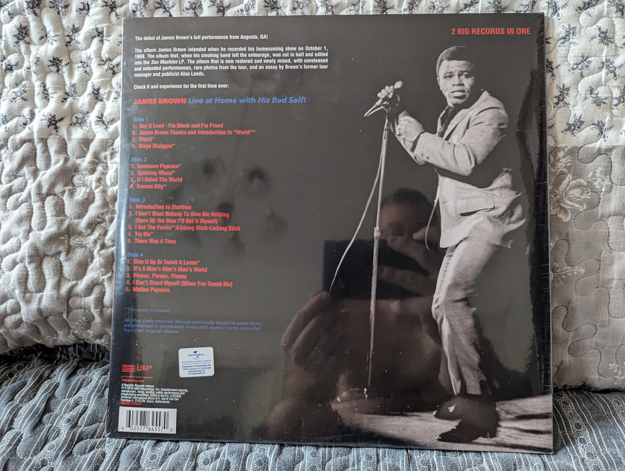 https://cdn10.bigcommerce.com/s-62bdpkt7pb/products/0/images/282512/James_Brown_Live_At_Home_With_His_Bad_Self_Includes_A_Voucher_To_Download_MP3_Version_Of_The_Album_180_Gram_Heavyweight_Vinyl_Back_To_Black_UMe_2x_LP_2019_00602577645570_2__68934.1688981287.1280.1280.jpg?c=2&_gl=1*182orp9*_ga*MjA2NTIxMjE2MC4xNTkwNTEyNTMy*_ga_WS2VZYPC6G*MTY4ODk2OTUyNS45ODEuMS4xNjg4OTgxMDg1LjM5LjAuMA..