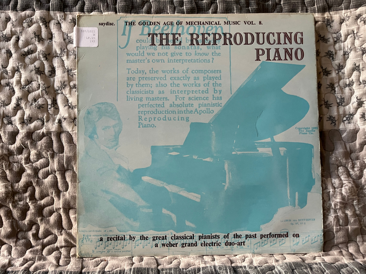 https://cdn10.bigcommerce.com/s-62bdpkt7pb/products/0/images/285820/The_Reproducing_Piano_The_Golden_Age_Of_Mechanical_Music_Vol._8_A_recital_by_the_great_classical_pianists_of_the_past_performed_on_a_Weber_grand_electric_duo-art_Saydisc_LP_SDL_193_1__83247.1689780513.1280.1280.jpg?c=2&_gl=1*1xor3s5*_ga*MjA2NTIxMjE2MC4xNTkwNTEyNTMy*_ga_WS2VZYPC6G*MTY4OTc3Mzc2Ny45ODkuMS4xNjg5NzgwMjk5LjUzLjAuMA..