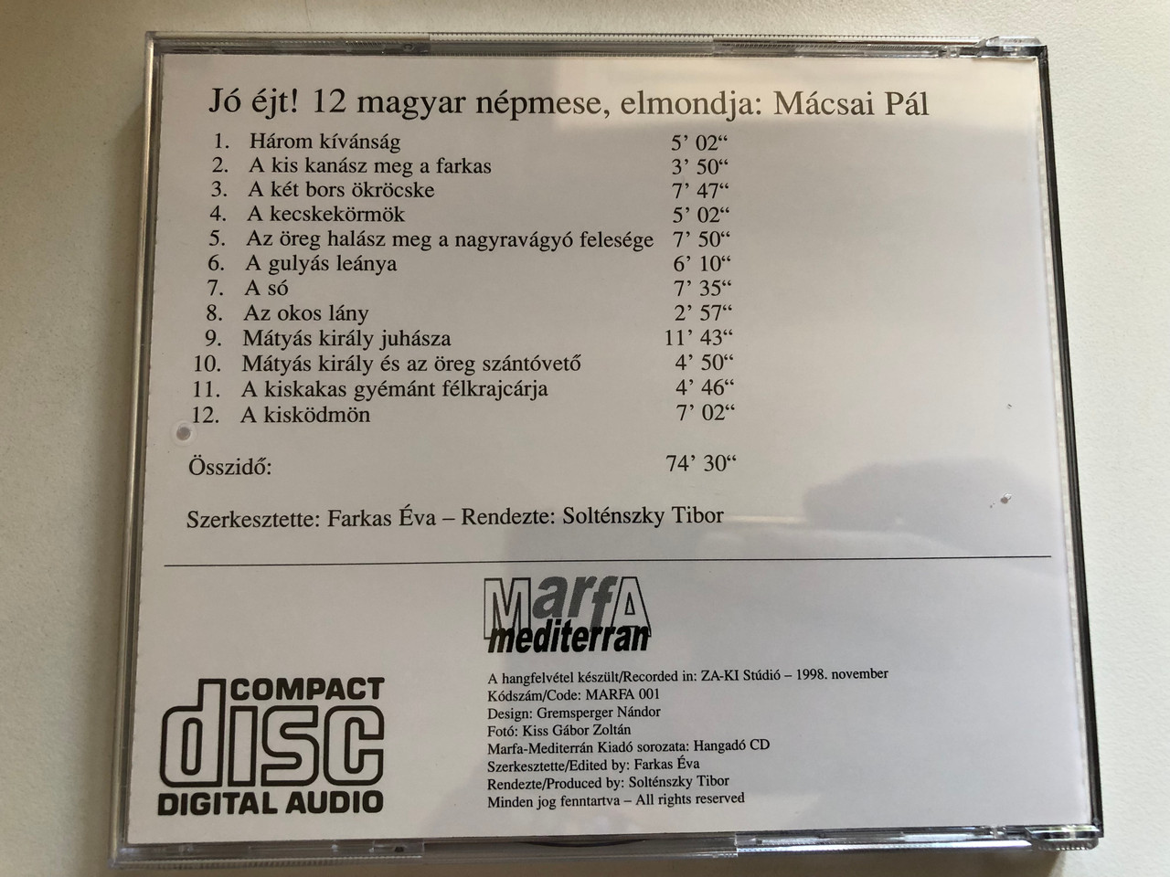 https://cdn10.bigcommerce.com/s-62bdpkt7pb/products/0/images/289782/Mcsai_Pl_J_jt_Esti_Mesk_-_12_Magyar_Npmese_Marfa-Mediterrn_Audio_CD_1998_MARFA_001_5__55097.1691077569.1280.1280.JPG?c=2&_gl=1*9wca3x*_ga*MjA2NTIxMjE2MC4xNTkwNTEyNTMy*_ga_WS2VZYPC6G*MTY5MTA2ODU3My4xMDA1LjEuMTY5MTA3NzU2NS42MC4wLjA.
