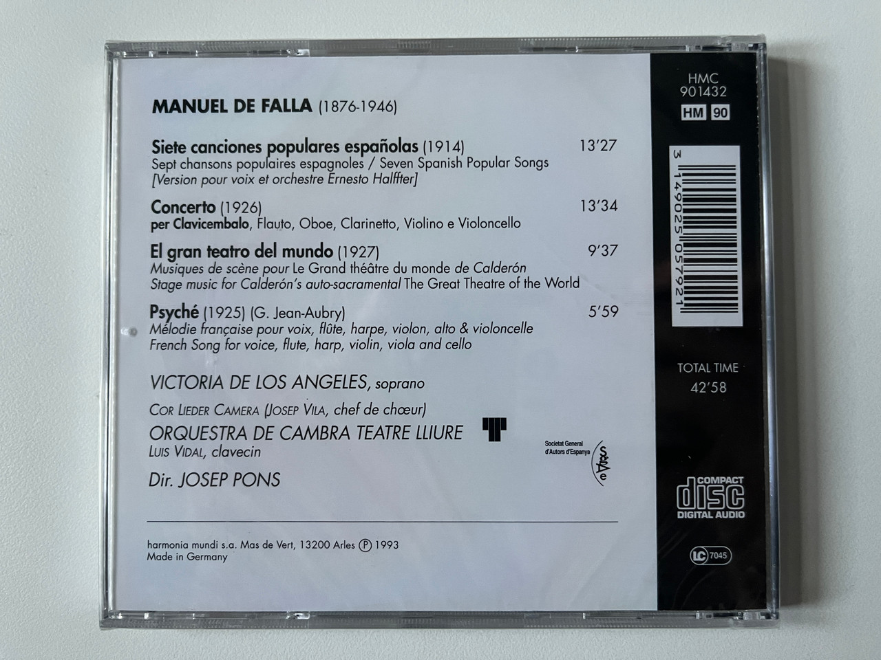 https://cdn10.bigcommerce.com/s-62bdpkt7pb/products/0/images/291345/Falla_-_Siete_Canciones_Populares_Espaolas_Concerto_El_Gran_Teatro_Del_Mundo_-_Victoria_De_Los_Angeles_Orquestra_De_Cambra_Teatre_Lliure_dir._Josep_Pons_Harmonia_Mundi_Audio_CD_1993___89353.1691386343.1280.1280.jpg?c=2&_gl=1*vtqato*_ga*MjA2NTIxMjE2MC4xNTkwNTEyNTMy*_ga_WS2VZYPC6G*MTY5MTM4MjM1Ni4xMDA3LjEuMTY5MTM4NjE5NS41OC4wLjA.