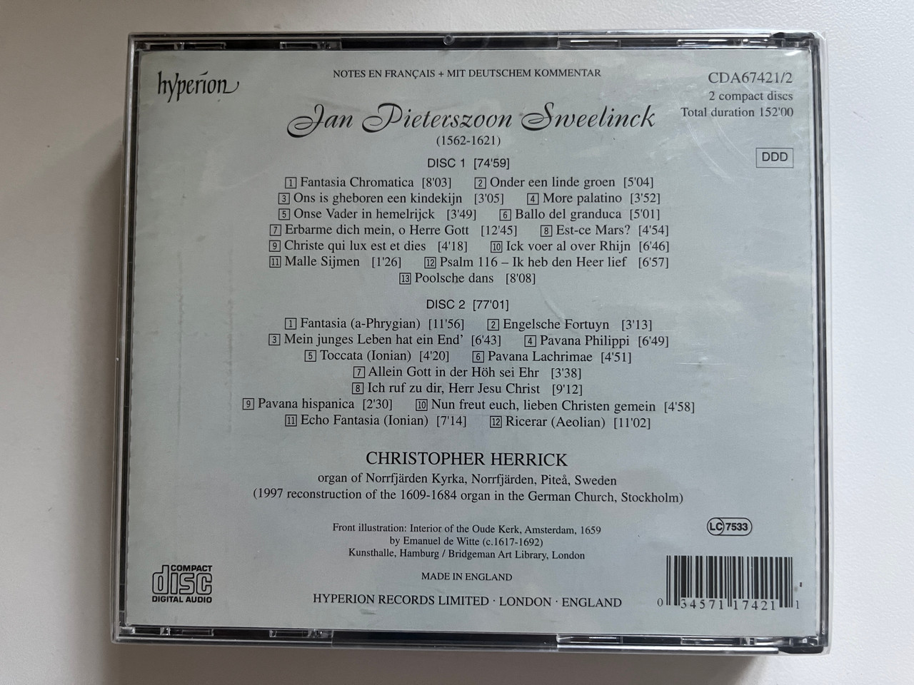 https://cdn10.bigcommerce.com/s-62bdpkt7pb/products/0/images/294672/Sweelinck_Keyboard_Music_-_Christopher_Herrick_The_organ_of_Norrfjarden_Church_Sweden_Hyperion_2x_Audio_CD_CDA674212_3__17935.1692597396.1280.1280.JPG?c=2&_gl=1*jmuh92*_ga*MjA2NTIxMjE2MC4xNTkwNTEyNTMy*_ga_WS2VZYPC6G*MTY5MjU5NTc4MS4xMDM3LjEuMTY5MjU5NjkyOC40Ni4wLjA.