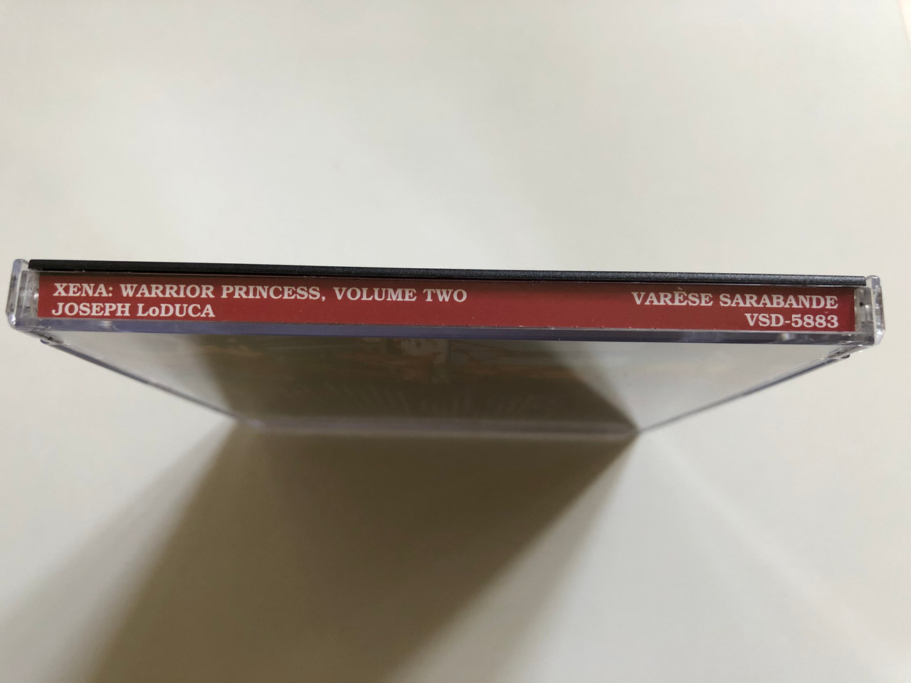 https://cdn10.bigcommerce.com/s-62bdpkt7pb/products/0/images/298056/Xena_Warrior_Princess_Volume_Two_Original_Television_Soundtrack_-_Music_By_Joseph_LoDuca_Varse_Sarabande_Audio_CD_1997_VSD-5883_3__74342.1693586220.1280.1280.JPG?c=2&_gl=1*1ulgoop*_ga*MjA2NTIxMjE2MC4xNTkwNTEyNTMy*_ga_WS2VZYPC6G*MTY5MzU3NDQzOC4xMDU1LjEuMTY5MzU4NTk4Ny4zNy4wLjA.