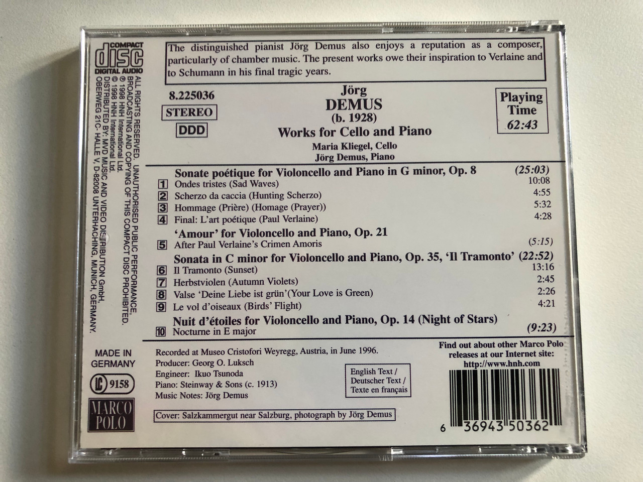https://cdn10.bigcommerce.com/s-62bdpkt7pb/products/0/images/299191/Jrg_Demus_Sonate_Potique_Op._8_Sonata_in_C_minor_Op._35_Nuit_detoiles_Op._14_-_Maria_Kliegel_cello_Jorg_Demus_piano_Marco_Polo_Audio_CD_1998_8_2__97017.1694075060.1280.1280.JPG?c=2&_gl=1*1jmbe62*_ga*MjA2NTIxMjE2MC4xNTkwNTEyNTMy*_ga_WS2VZYPC6G*MTY5NDA2MzU2NS4xMDYxLjEuMTY5NDA3NDg2Ny42MC4wLjA.