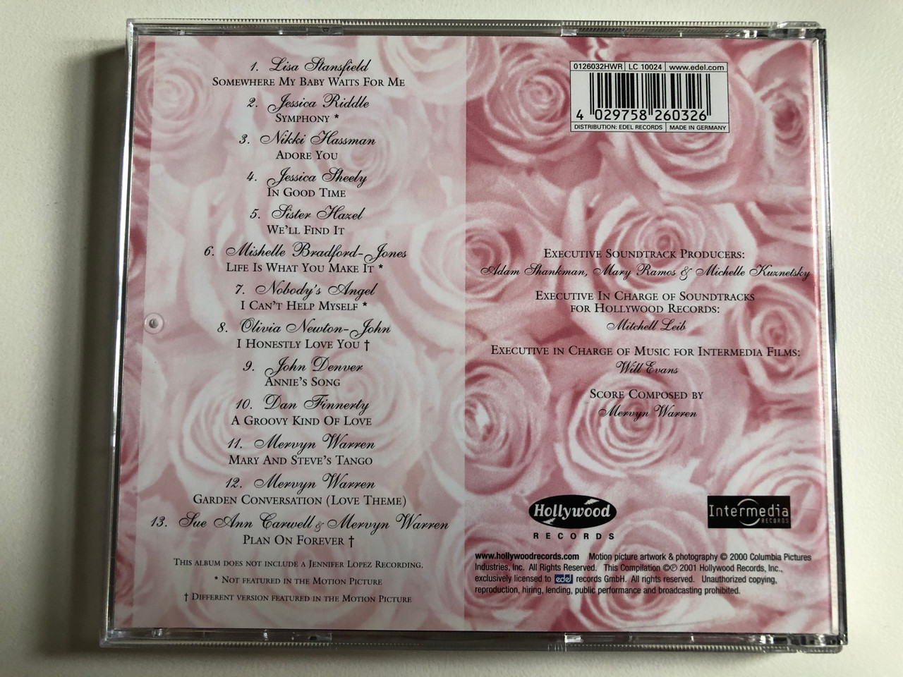 https://cdn10.bigcommerce.com/s-62bdpkt7pb/products/0/images/301641/The_Wedding_Planner_Music_From_The_Motion_Picture_Hollywood_Records_Audio_CD_2001_0126032HWR_2__54382.1695726072.1280.1280.JPG?c=2&_gl=1*anje0d*_ga*MjA2NTIxMjE2MC4xNTkwNTEyNTMy*_ga_WS2VZYPC6G*MTY5NTcyMjYwMy4xMDY5LjEuMTY5NTcyNjA2NS42MC4wLjA.