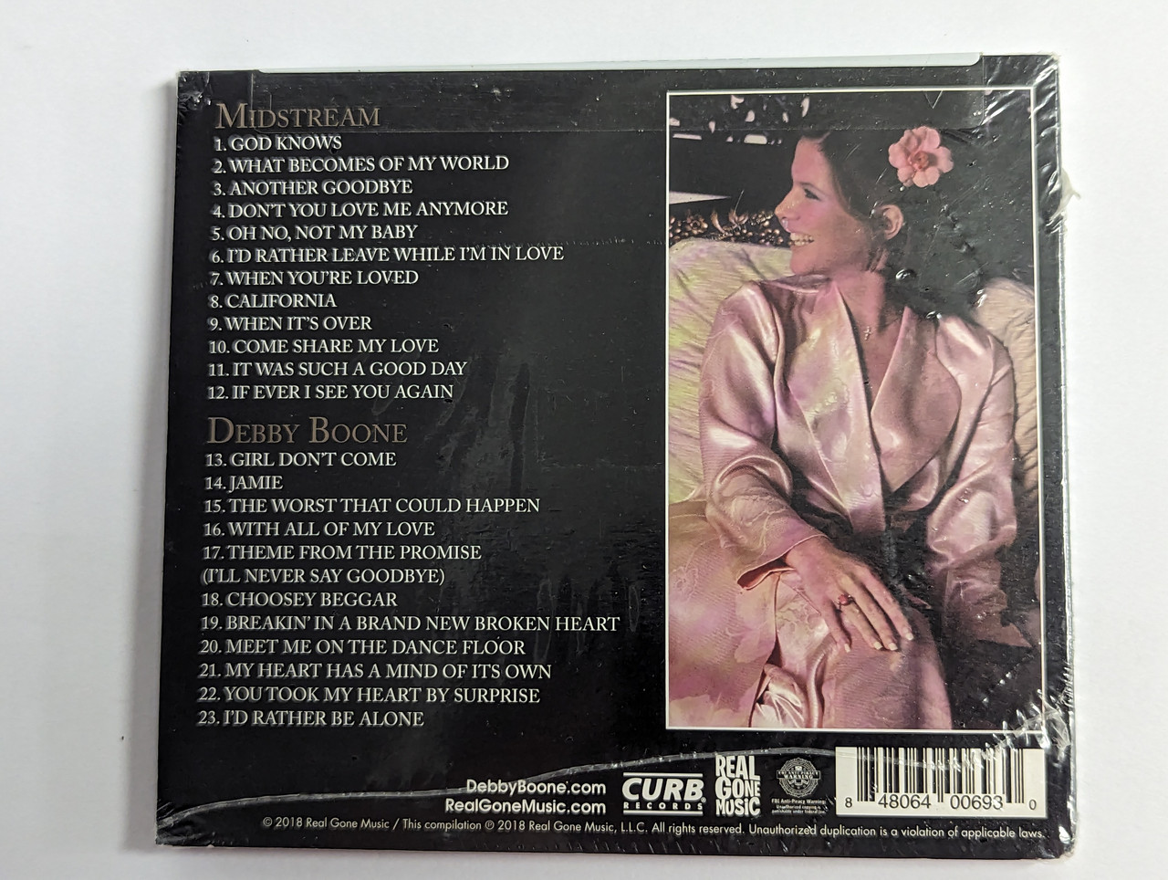 Debby Boone – Midstream; Debby Boone / Real Gone Music Audio CD