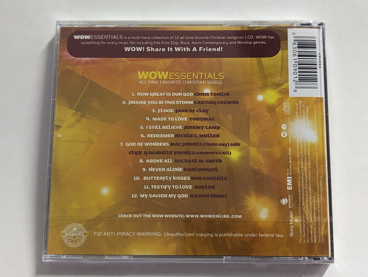 https://cdn10.bigcommerce.com/s-62bdpkt7pb/products/0/images/302658/Wow_Essentials_2_-_All-Time_Favorite_Christian_Songs_How_Great_Is_Our_God_Butterfly_Kisses_Praise_You_In_This_Storm_Testify_To_Love_God_Of_Wonders_Above_All_Never_Alone_Flood_Made_To__02818.1696586186.1280.1280.jpg?c=2&_gl=1*1duyzlu*_ga*MjA2NTIxMjE2MC4xNTkwNTEyNTMy*_ga_WS2VZYPC6G*MTY5NjU4NDYyNy4xMDkyLjEuMTY5NjU4NTg3Mi41OC4wLjA.