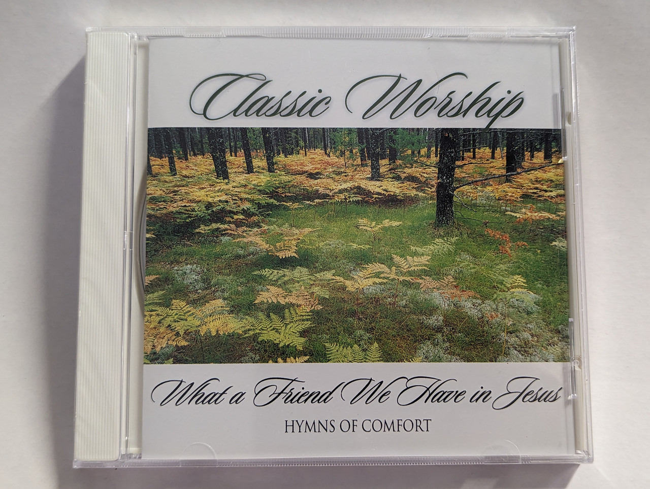 https://cdn10.bigcommerce.com/s-62bdpkt7pb/products/0/images/302790/Classic_Worship_-_What_a_Friend_We_Have_In_Jesus_-_Hymns_Of_Comfort_Classic_Fox_Records_Audio_CD_2012_CFR1217_1__23272.1696863714.1280.1280.jpg?c=2&_gl=1*17fluhv*_ga*MjA2NTIxMjE2MC4xNTkwNTEyNTMy*_ga_WS2VZYPC6G*MTY5Njg1OTUxMS4xMDkzLjEuMTY5Njg2MzIwMi41MS4wLjA.