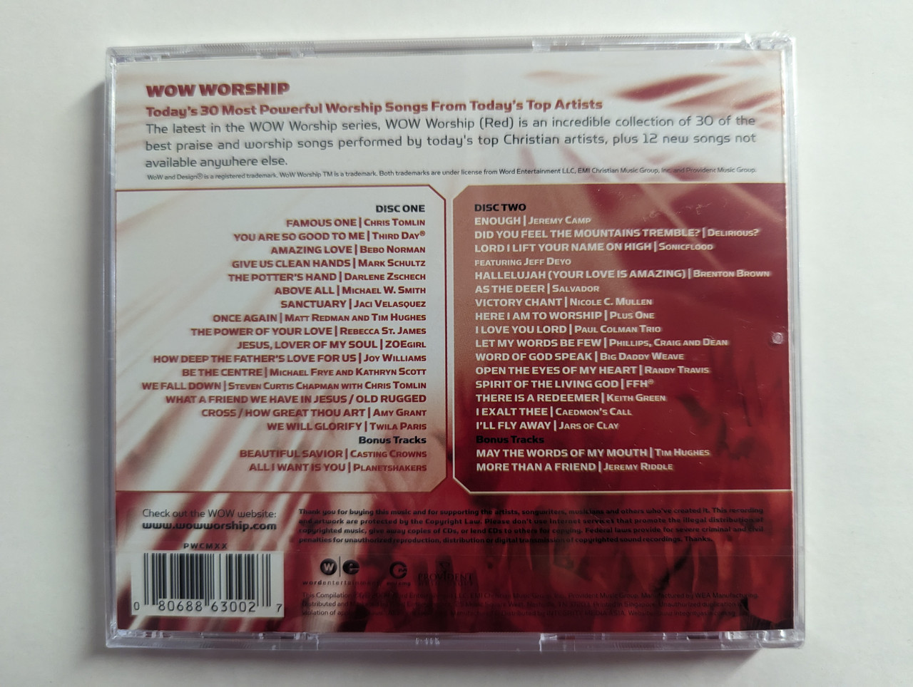 https://cdn10.bigcommerce.com/s-62bdpkt7pb/products/0/images/302883/Wow_Worship_30_Powerful_Worship_Songs_From_Todays_Top_Artists_Word_Entertainment_2x_Audio_CD_2004_WD2-886300_2__77377.1696870321.1280.1280.jpg?c=2&_gl=1*845n5p*_ga*MjA2NTIxMjE2MC4xNTkwNTEyNTMy*_ga_WS2VZYPC6G*MTY5Njg2NzA5MC4xMDk0LjEuMTY5Njg2OTE1My41OC4wLjA.