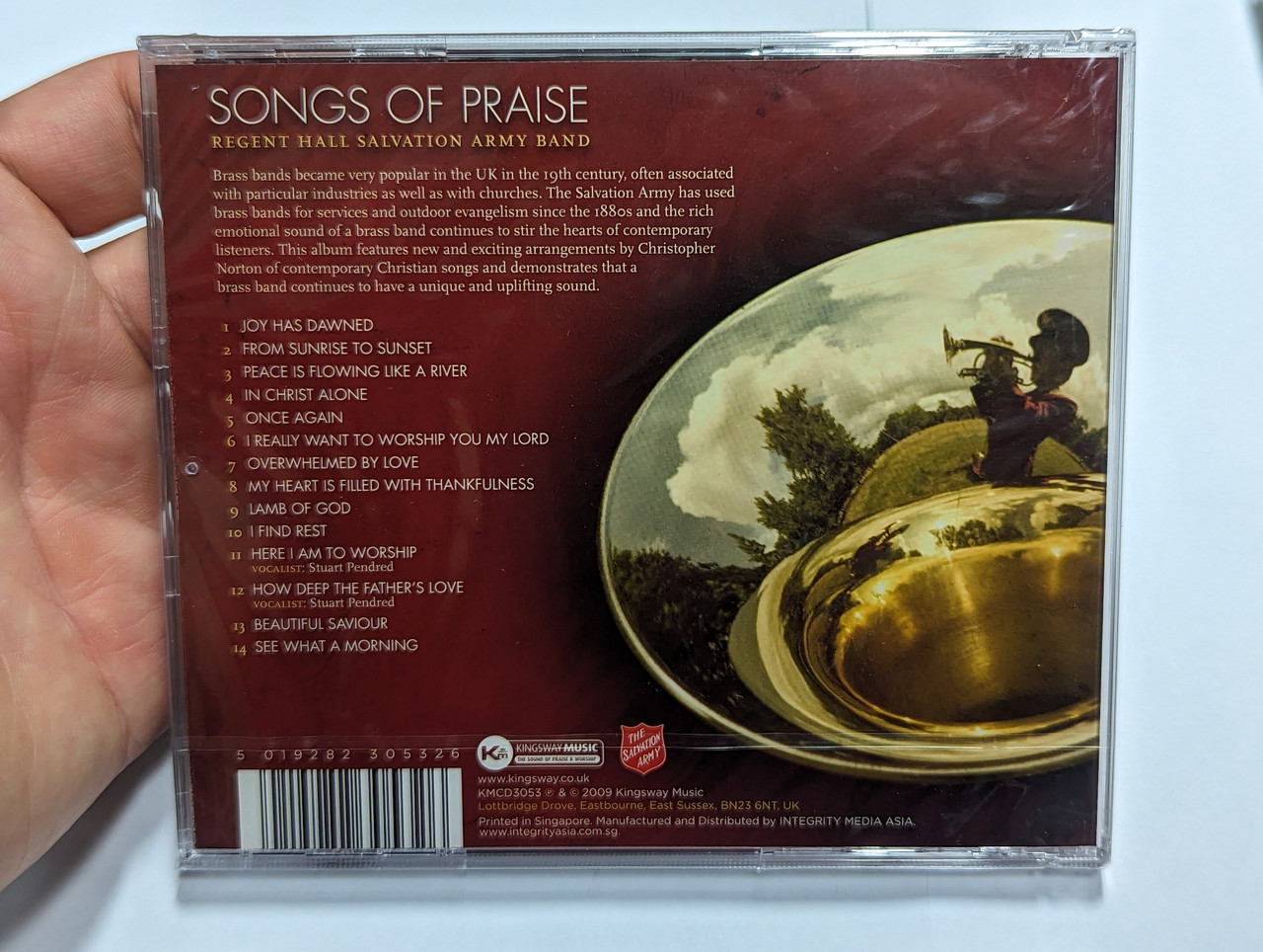 https://cdn10.bigcommerce.com/s-62bdpkt7pb/products/0/images/303412/Songs_Of_Praise_-_Regent_Hall_Band_Kingsway_Music_Audio_CD_2009_KMCD3053_2__13172.1697040048.1280.1280.jpg?c=2&_gl=1*13xbwlf*_ga*MjA2NTIxMjE2MC4xNTkwNTEyNTMy*_ga_WS2VZYPC6G*MTY5NzAyOTYwNy4xMDk3LjEuMTY5NzAzOTcwMy41OC4wLjA.