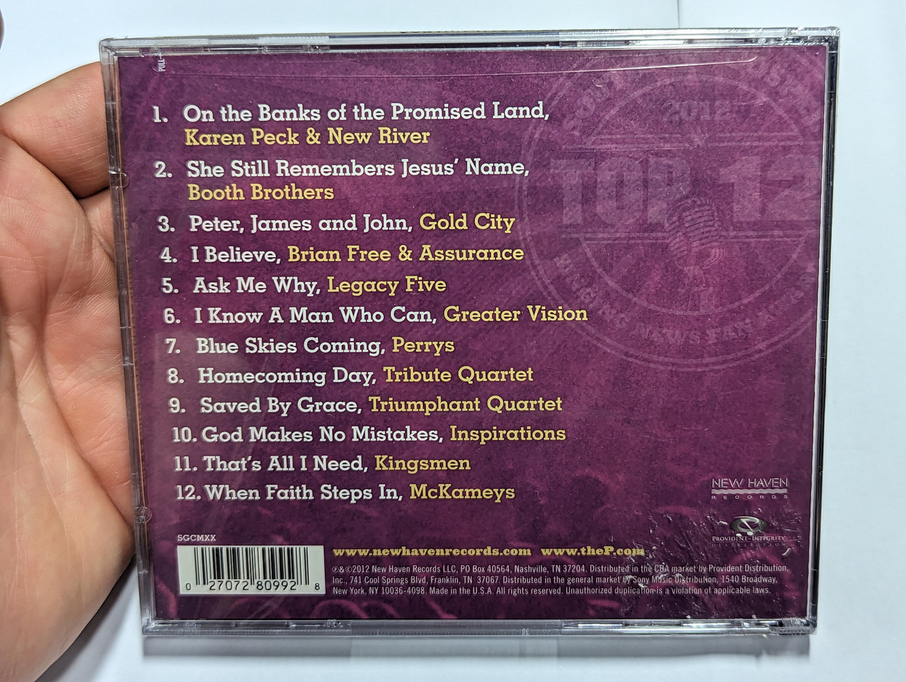 Booth Brothers She Still Remembers Jesus Name Singing News Fan Awards Top 12 Southern Gospel Songs Of 2012 / She
