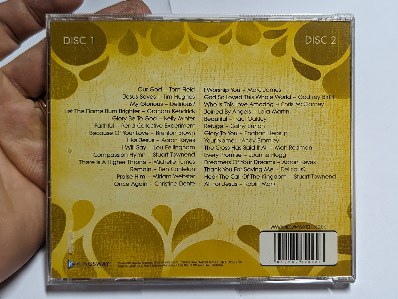 https://cdn10.bigcommerce.com/s-62bdpkt7pb/products/0/images/304081/Our_God_Mission_Worship_Kingsway_2x_Audio_CD_2011_KWCD3206_2__51737.1697517434.1280.1280.jpg?c=2&_gl=1*1ckl1z7*_ga*MjA2NTIxMjE2MC4xNTkwNTEyNTMy*_ga_WS2VZYPC6G*MTY5NzUxNjM1OC4xMTA1LjEuMTY5NzUxNzMxNi40OC4wLjA.